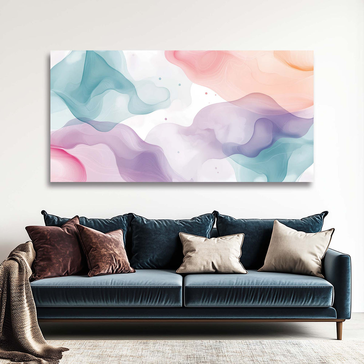 Pink Abstract Nature Wall Art Art Deco Painting Prints Canvas Artwork Living Room Family Bedroom Office Decor