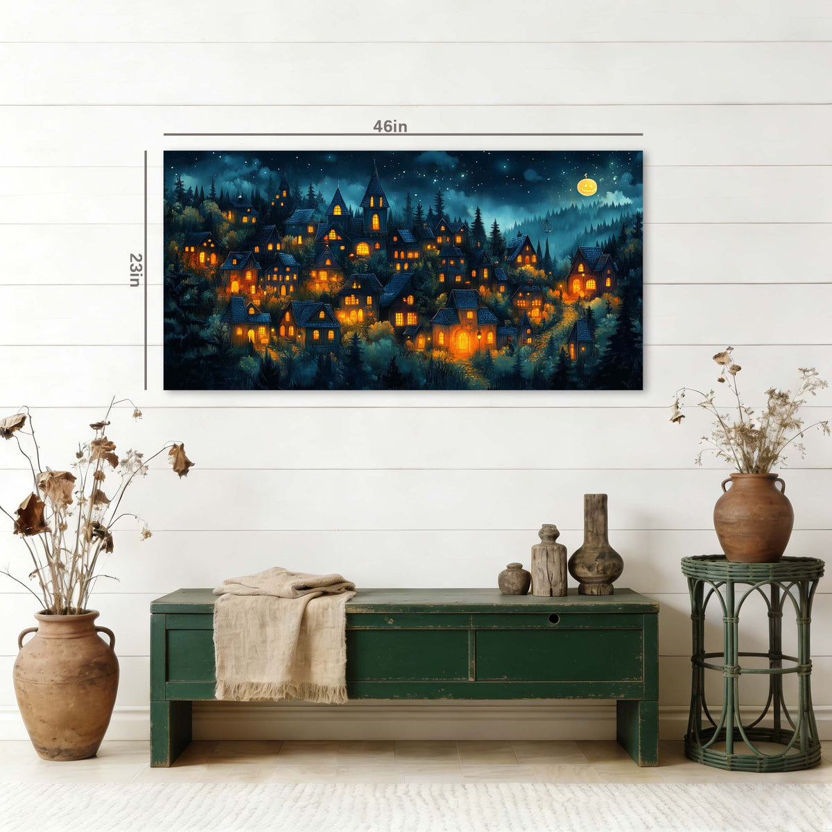 Black Nature Wall Art for Living Room Canvas Painting Prints Art Deco Artwork Office Bedroom Decor