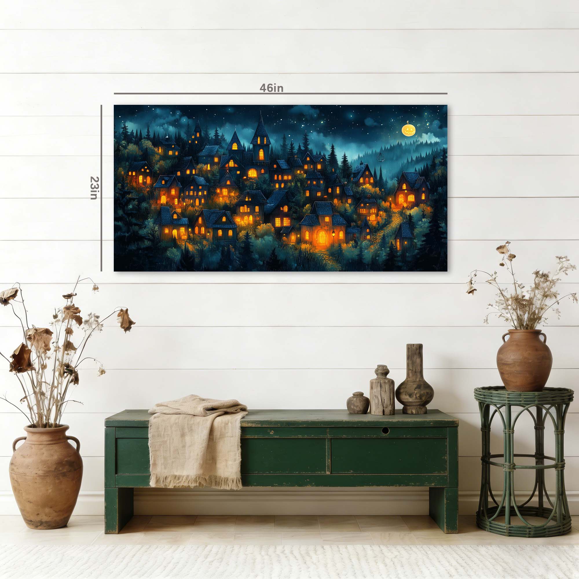 Black Nature Wall Art for Living Room Canvas Painting Prints Art Deco Artwork Office Bedroom Decor