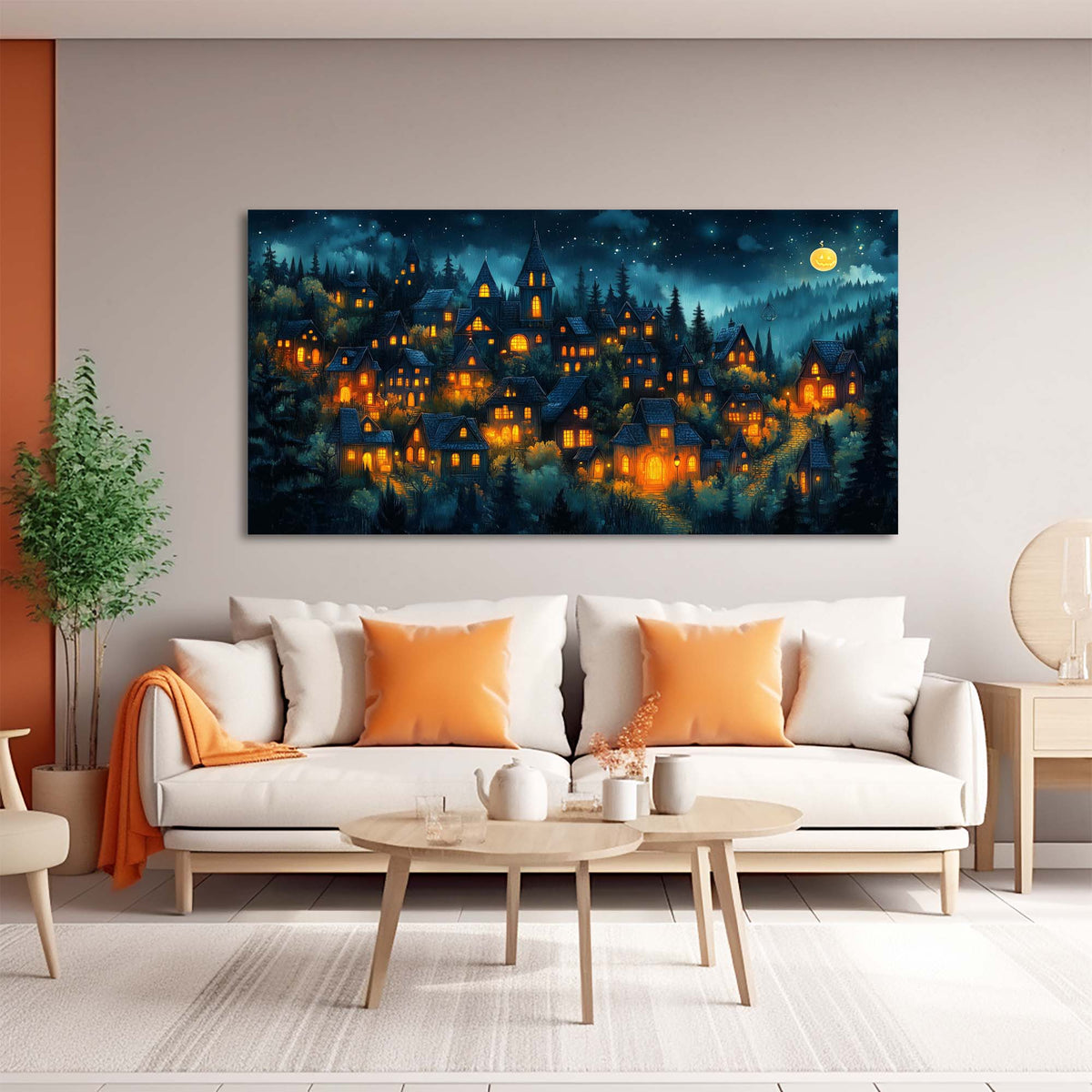 Black Nature Wall Art for Living Room Canvas Painting Prints Art Deco Artwork Office Bedroom Decor