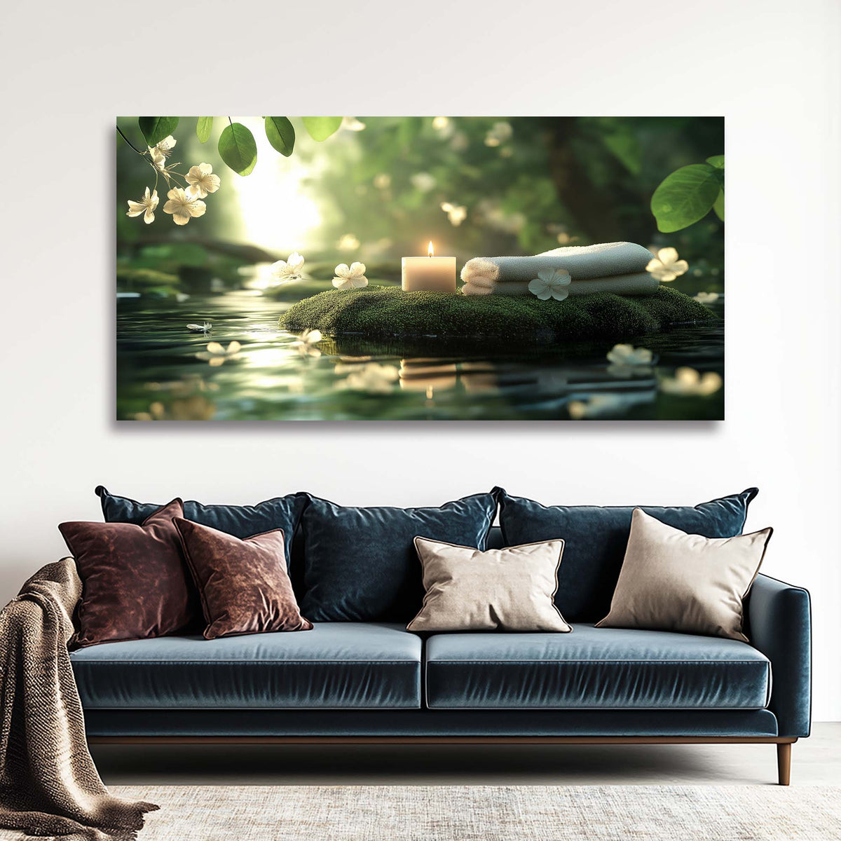 Beige Wildlife Nature Wall Art Art Deco Painting Prints Canvas Artwork Living Room Family Bedroom Office Decor