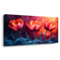 Gold Pretty Floral Wall Art for Living Room Canvas Painting Prints Artwork Family Bedroom Office Decor