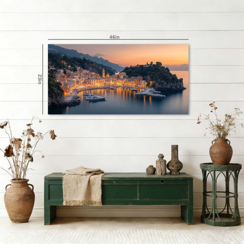 Blue Nature Wall Art for Living Room Canvas Painting Prints Art Deco Artwork Office Bedroom Decor