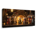 Red Fantasy Fairytale Wall Art Canvas Painting Prints Artwor Office Bedroom Living Room Decor