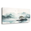 Gray Traditional Nature Wall Art for Living Room Canvas Painting Prints Artwork Family Bedroom Office Decor
