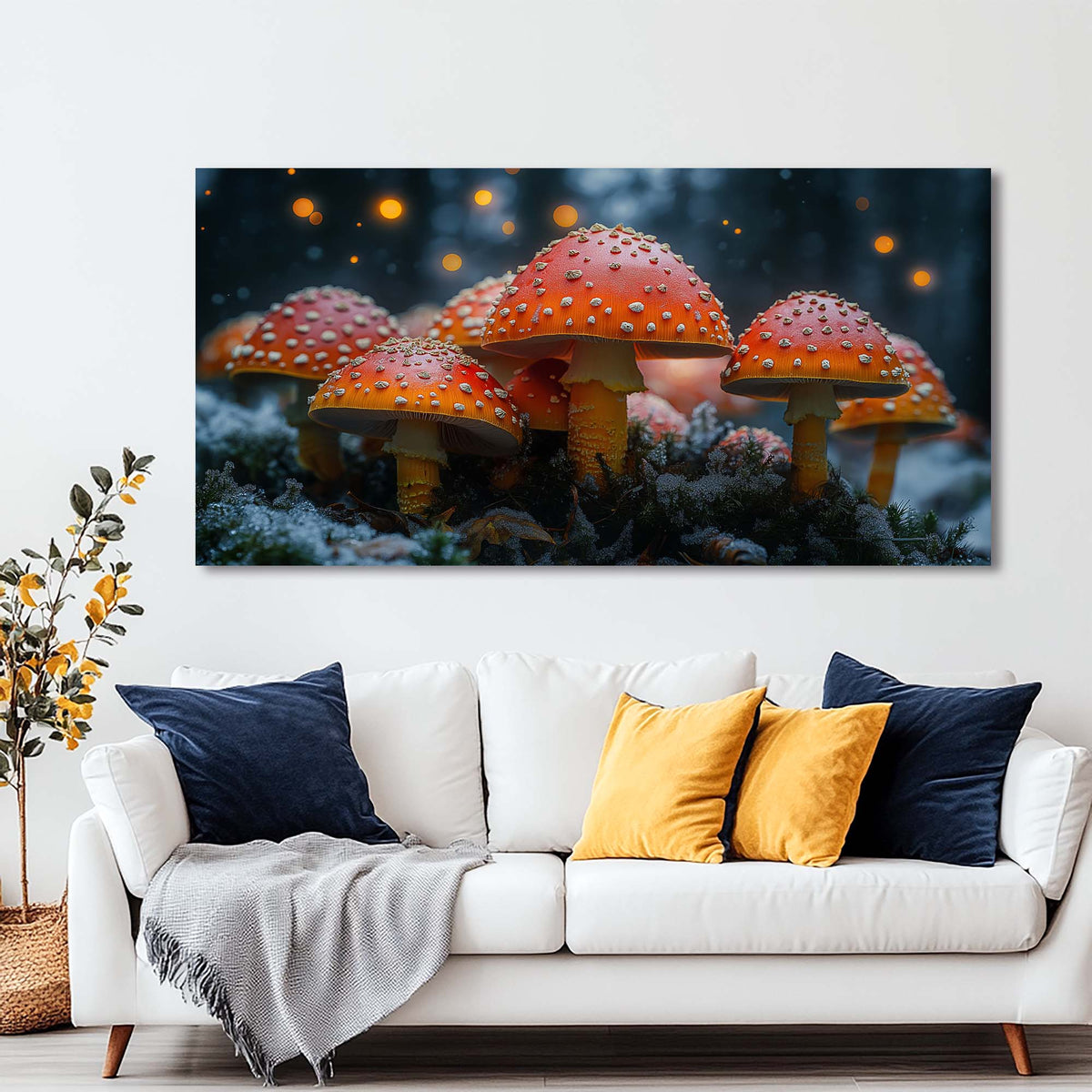 White Nature Wall Art Paintings Print Canvas Painting Prints Modern Artwork Office Living Room Over the Couch Bedroom Decor