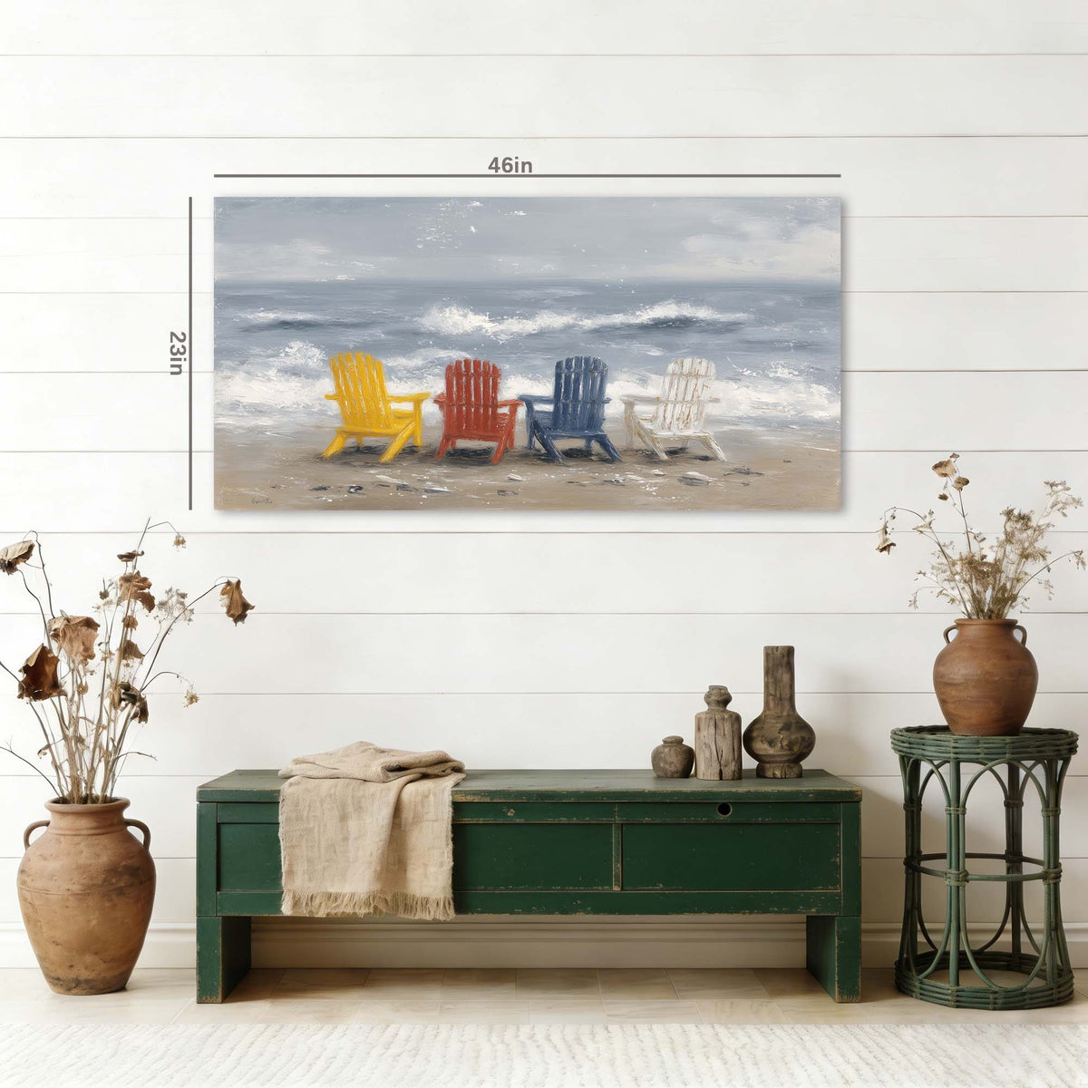 Blue Wildlife Nature Wall Art Modern Canvas Painting Prints Artwork Office Hallway Bedroom Living Room Decor