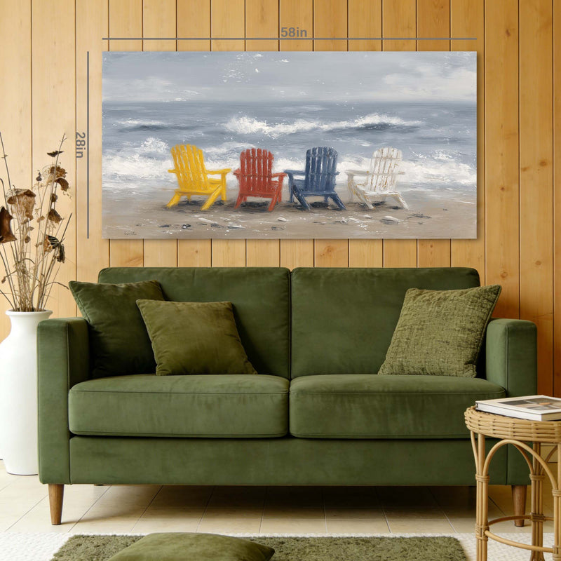 Blue Wildlife Nature Wall Art Modern Canvas Painting Prints Artwork Office Hallway Bedroom Living Room Decor