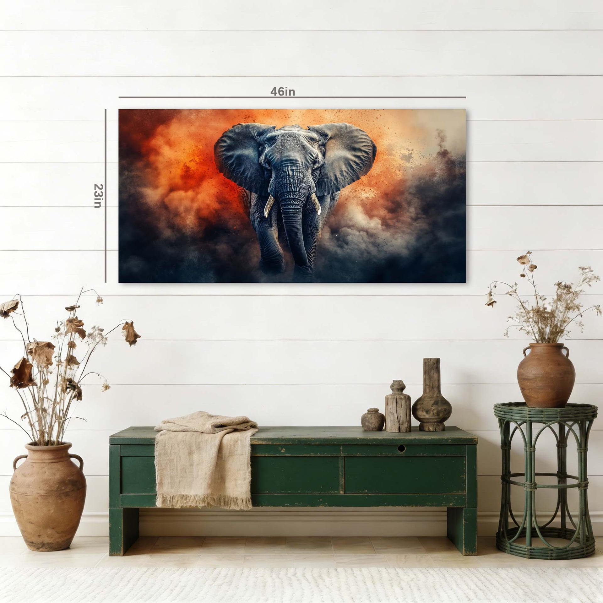 Black Mysterious Horror Wall Art Modern Canvas Painting Prints Artwork Office Hallway Bedroom Living Room Decor