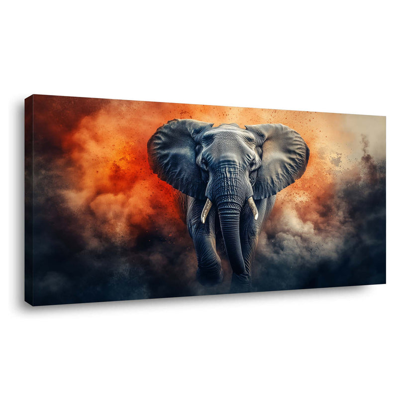 Black Mysterious Horror Wall Art Modern Canvas Painting Prints Artwork Office Hallway Bedroom Living Room Decor