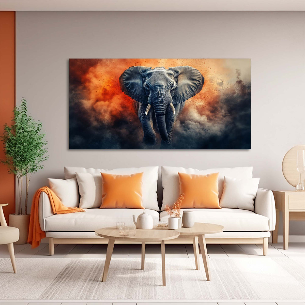 Black Mysterious Horror Wall Art Modern Canvas Painting Prints Artwork Office Hallway Bedroom Living Room Decor