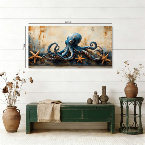 Beige Retro Nature Wall Art for Living Room Canvas Painting Prints Artwork Family Bedroom Office Decor
