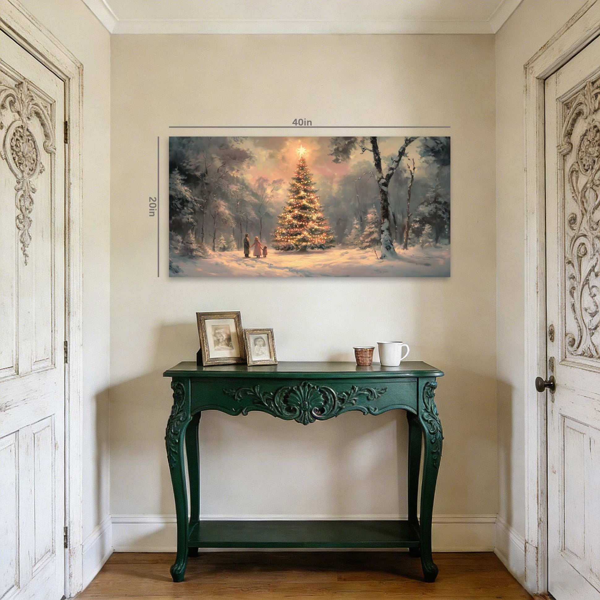 White Wildlife Nature Canvas Wall Art for Living Room Prints Artwork Bedroom Office Decor