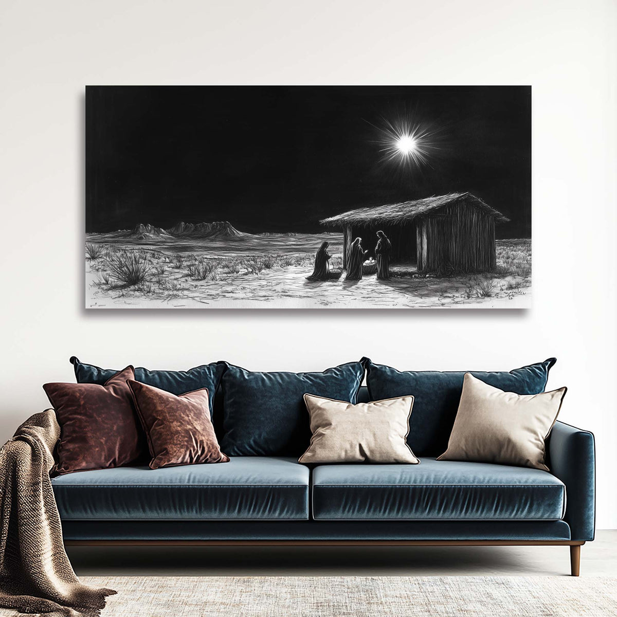 Black and White Abstract Wall Art Art Deco Painting Prints Canvas Artwork Living Room Family Bedroom Office Decor
