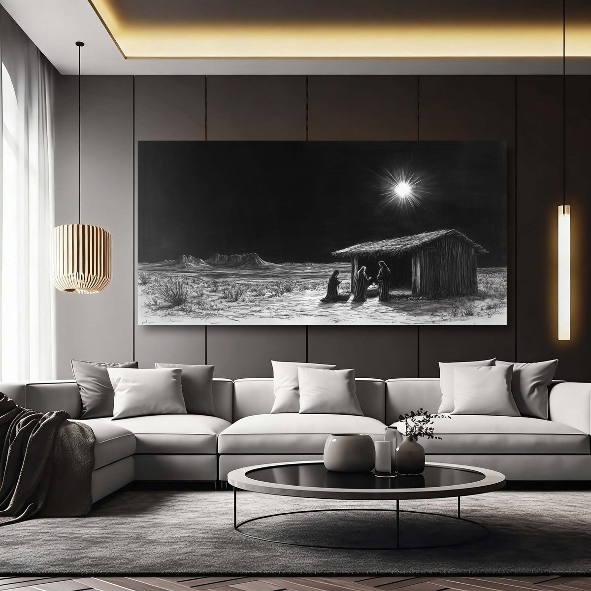 Black and White Abstract Wall Art Art Deco Painting Prints Canvas Artwork Living Room Family Bedroom Office Decor