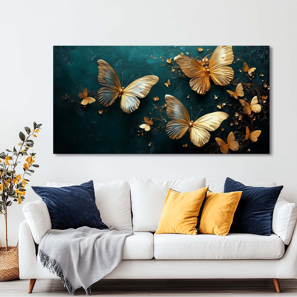 Brown Black and White Abstract Wall Art Modern Canvas Painting Prints Artwork Office Hallway Bedroom Living Room Decor