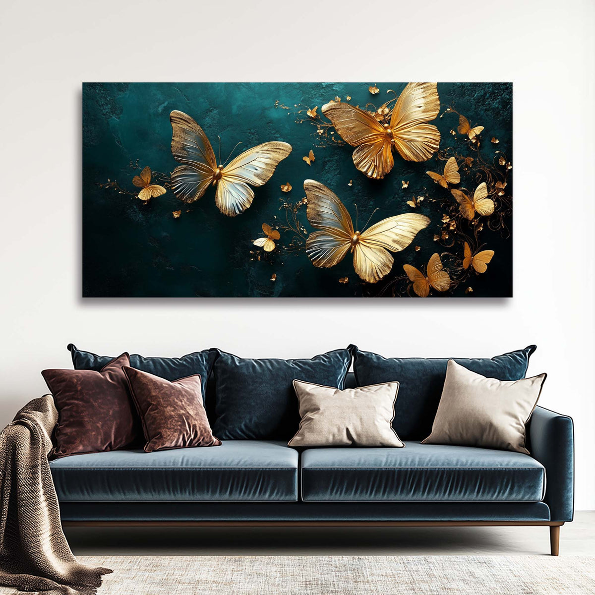 Brown Black and White Abstract Wall Art Modern Canvas Painting Prints Artwork Office Hallway Bedroom Living Room Decor
