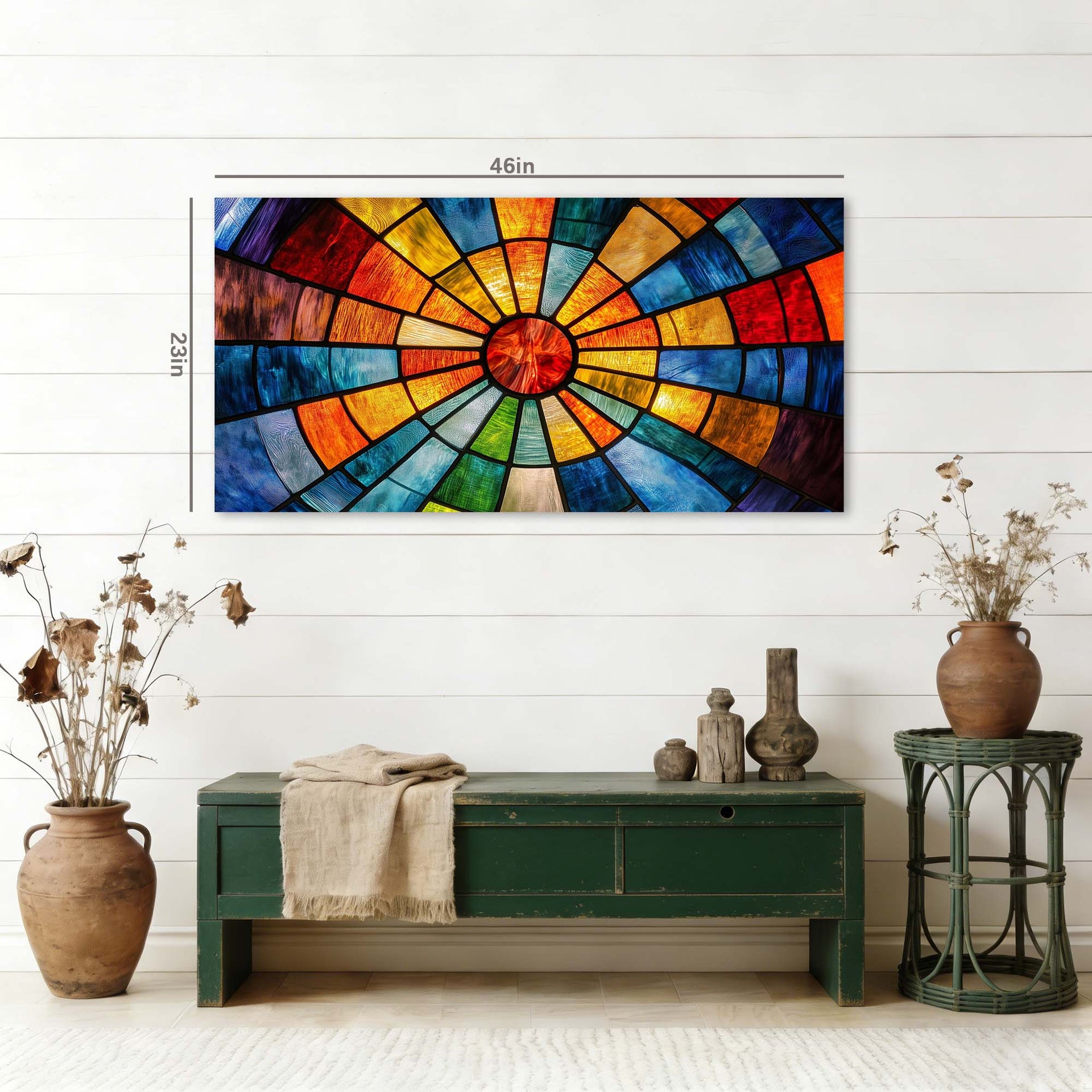 Orange Abstract Wall Art for Living Room Canvas Painting Prints Art Deco Artwork Office Bedroom Decor