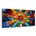 Orange Abstract Wall Art for Living Room Canvas Painting Prints Art Deco Artwork Office Bedroom Decor