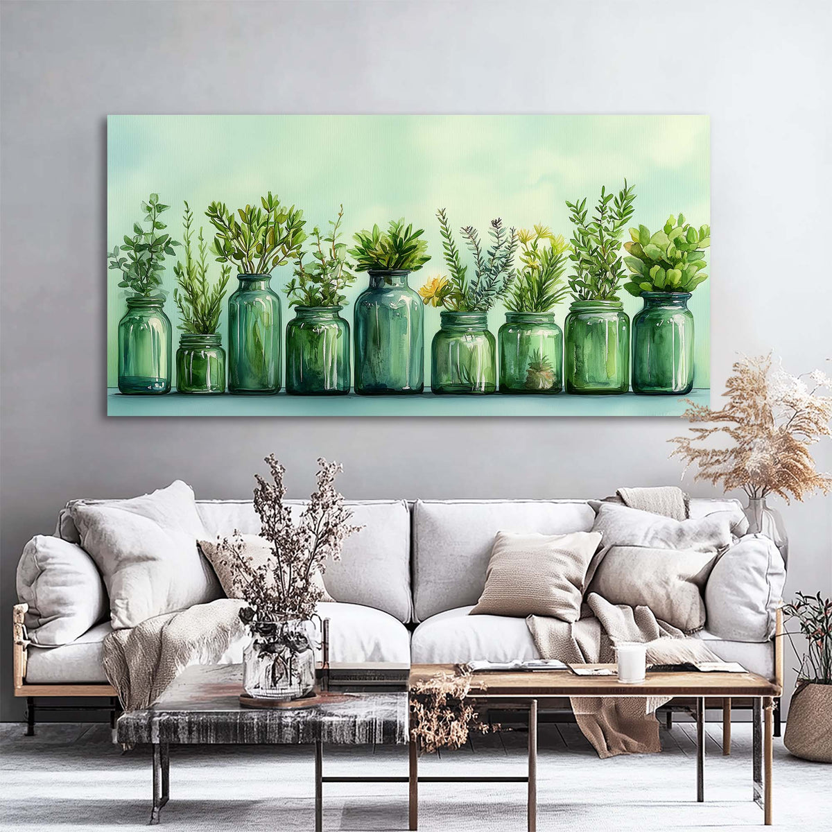 White Wildlife Nature Wall Art Canvas Painting Prints Artwor Office Bedroom Living Room Decor