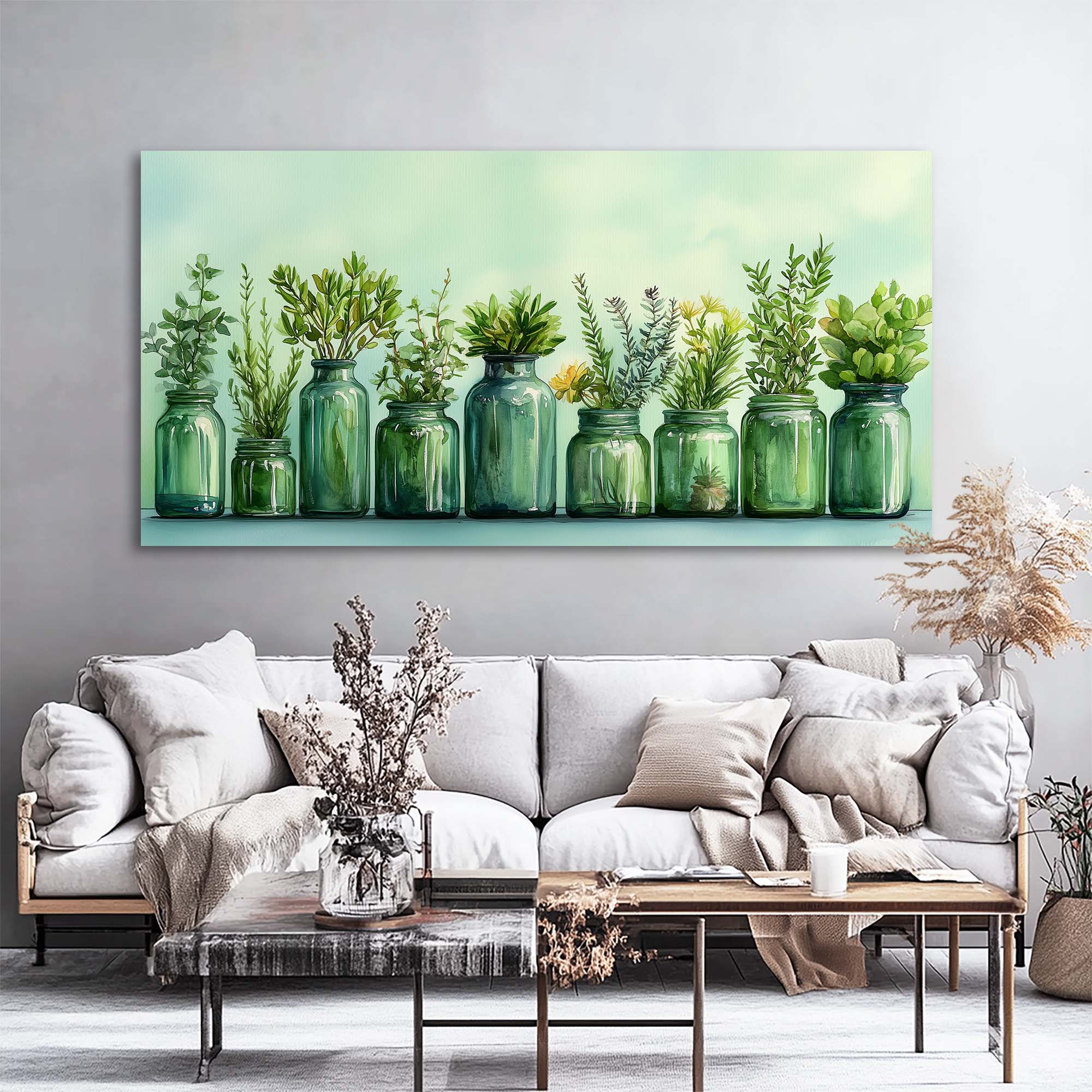 White Wildlife Nature Wall Art Canvas Painting Prints Artwor Office Bedroom Living Room Decor