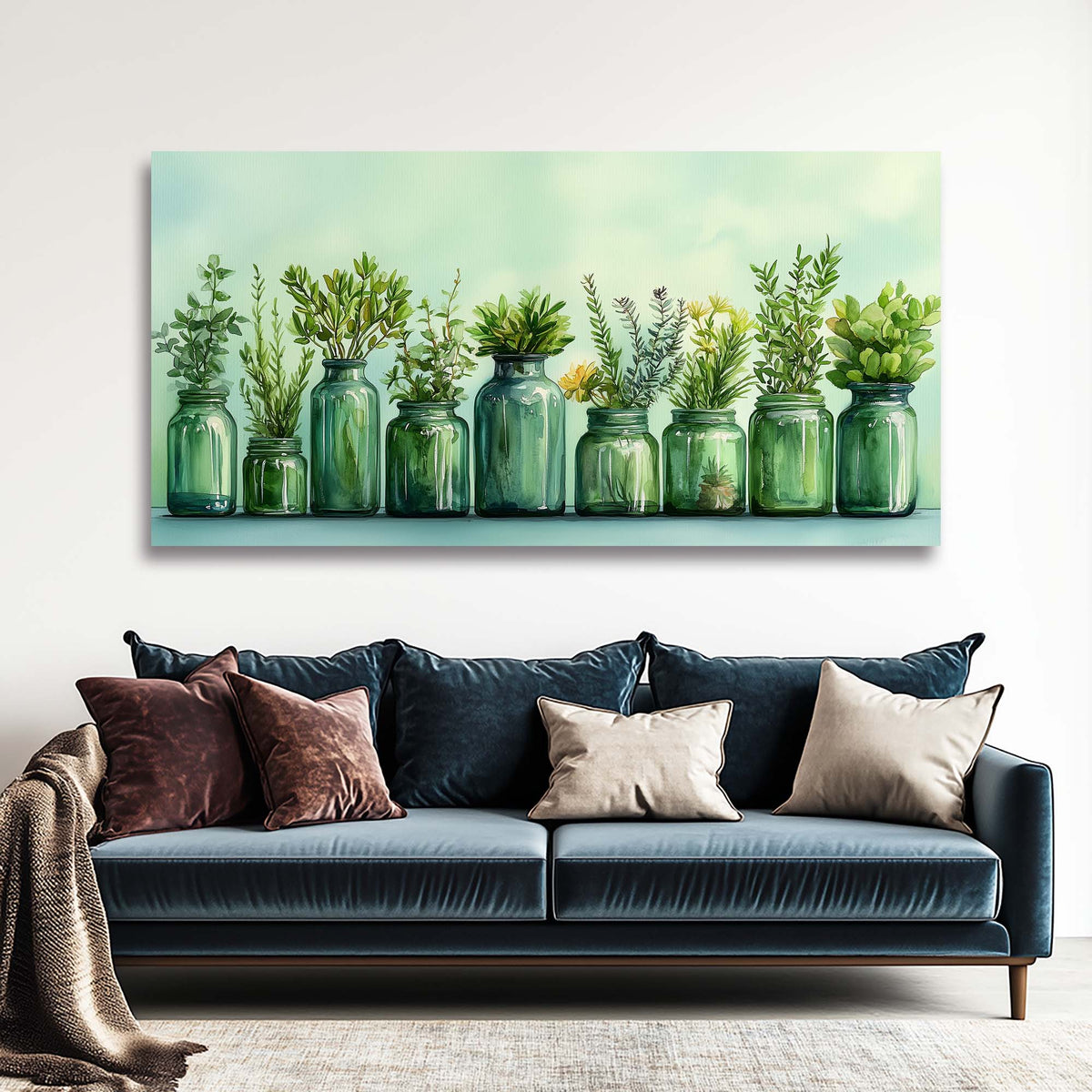 White Wildlife Nature Wall Art Canvas Painting Prints Artwor Office Bedroom Living Room Decor