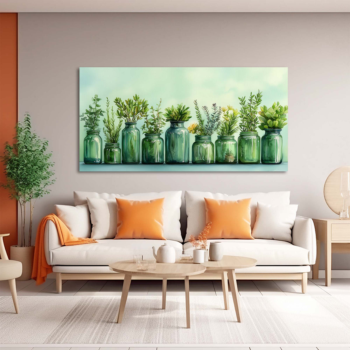 White Wildlife Nature Wall Art Canvas Painting Prints Artwor Office Bedroom Living Room Decor