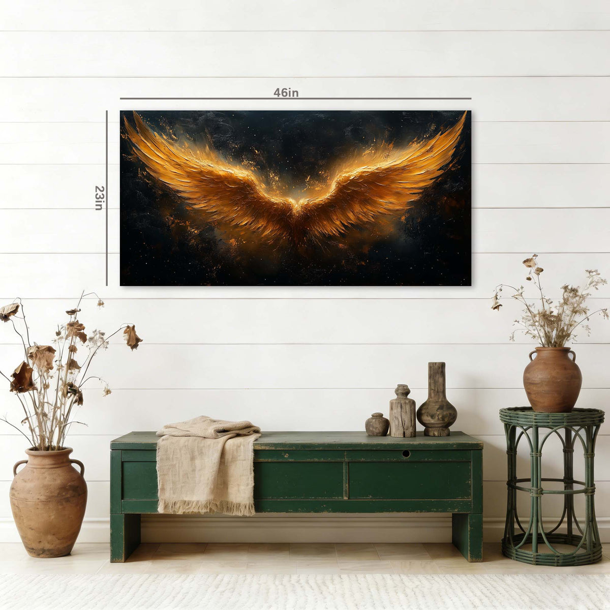 Black Mysterious Horror Wall Art Modern Canvas Painting Prints Artwork Office Hallway Bedroom Living Room Decor