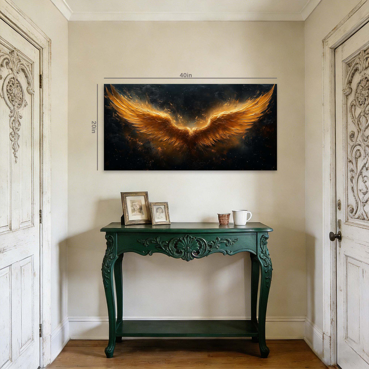 Black Mysterious Horror Wall Art Modern Canvas Painting Prints Artwork Office Hallway Bedroom Living Room Decor