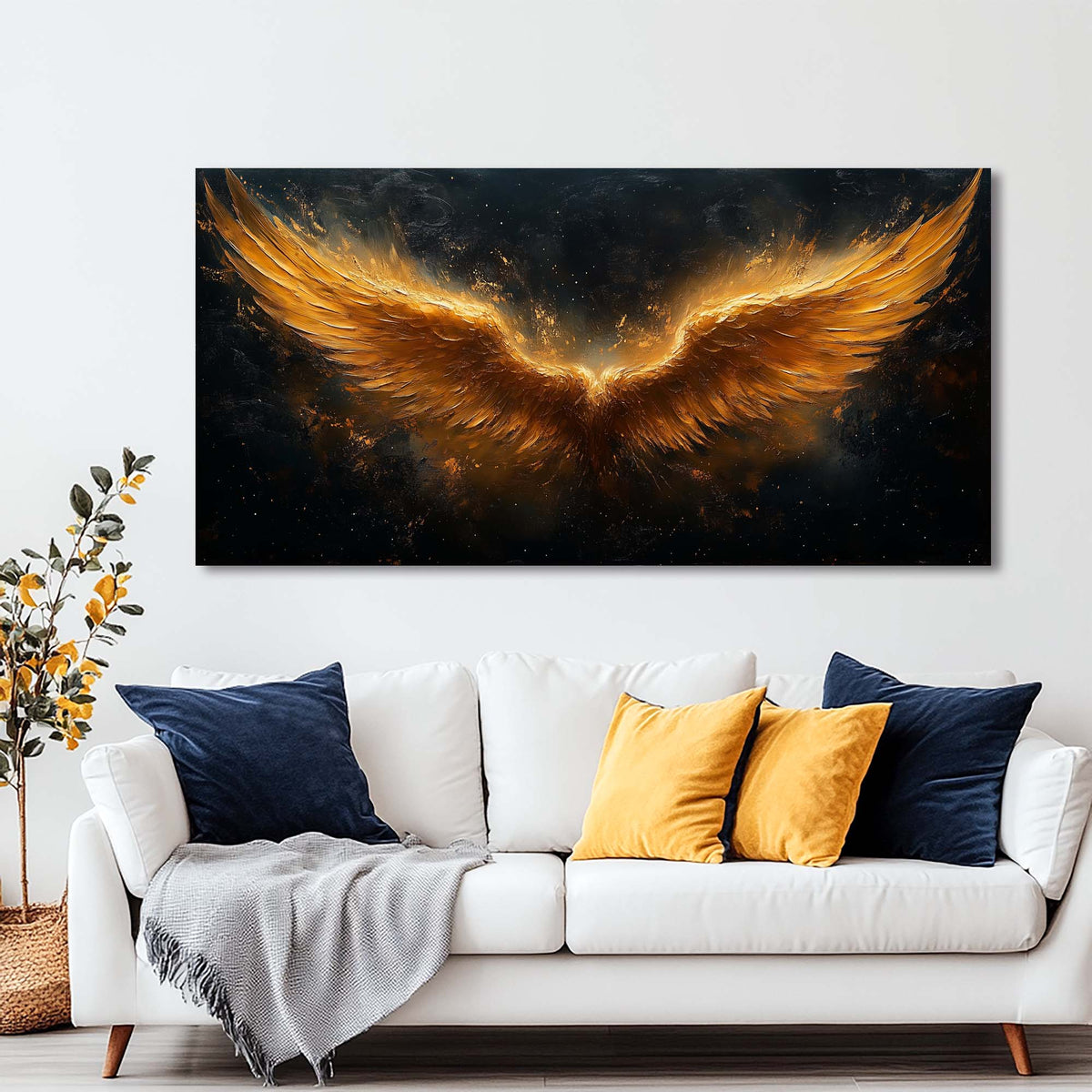 Black Mysterious Horror Wall Art Modern Canvas Painting Prints Artwork Office Hallway Bedroom Living Room Decor