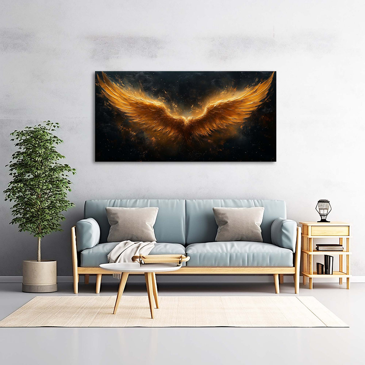 Black Mysterious Horror Wall Art Modern Canvas Painting Prints Artwork Office Hallway Bedroom Living Room Decor