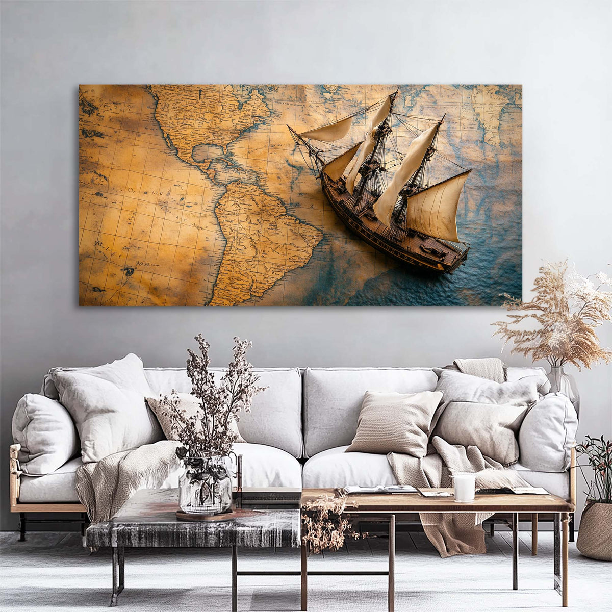 Yellow Nature Wall Art Paintings Print Canvas Painting Prints Modern Artwork Office Living Room Over the Couch Bedroom Decor