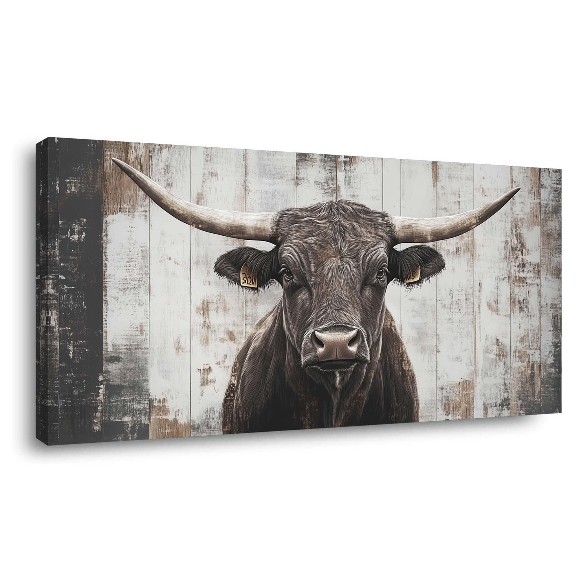 Brown Rustic Vintage Wall Art for Living Room Canvas Painting Prints Artwork Family Bedroom Office Decor