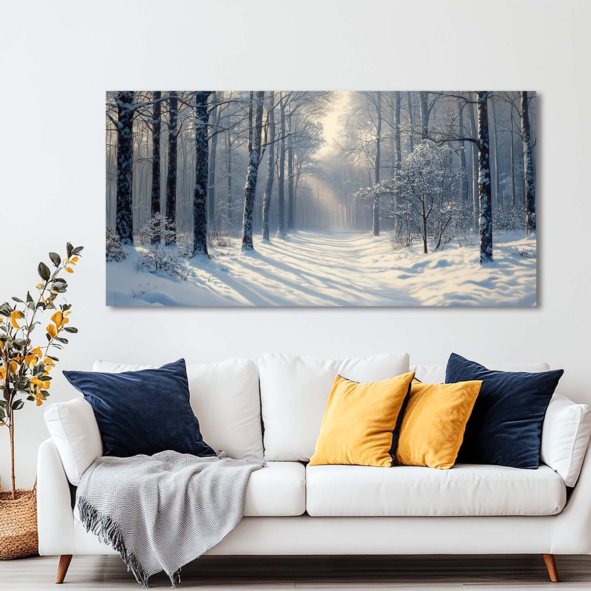 Red Mysterious Nature Wall Art Modern Canvas Painting Prints Artwork Office Hallway Bedroom Living Room Decor