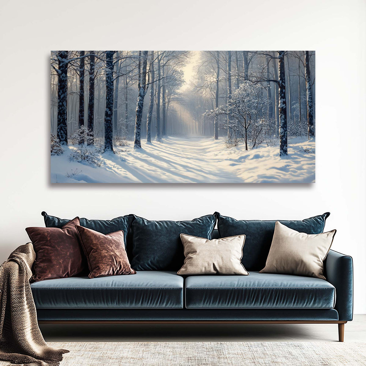 Red Mysterious Nature Wall Art Modern Canvas Painting Prints Artwork Office Hallway Bedroom Living Room Decor