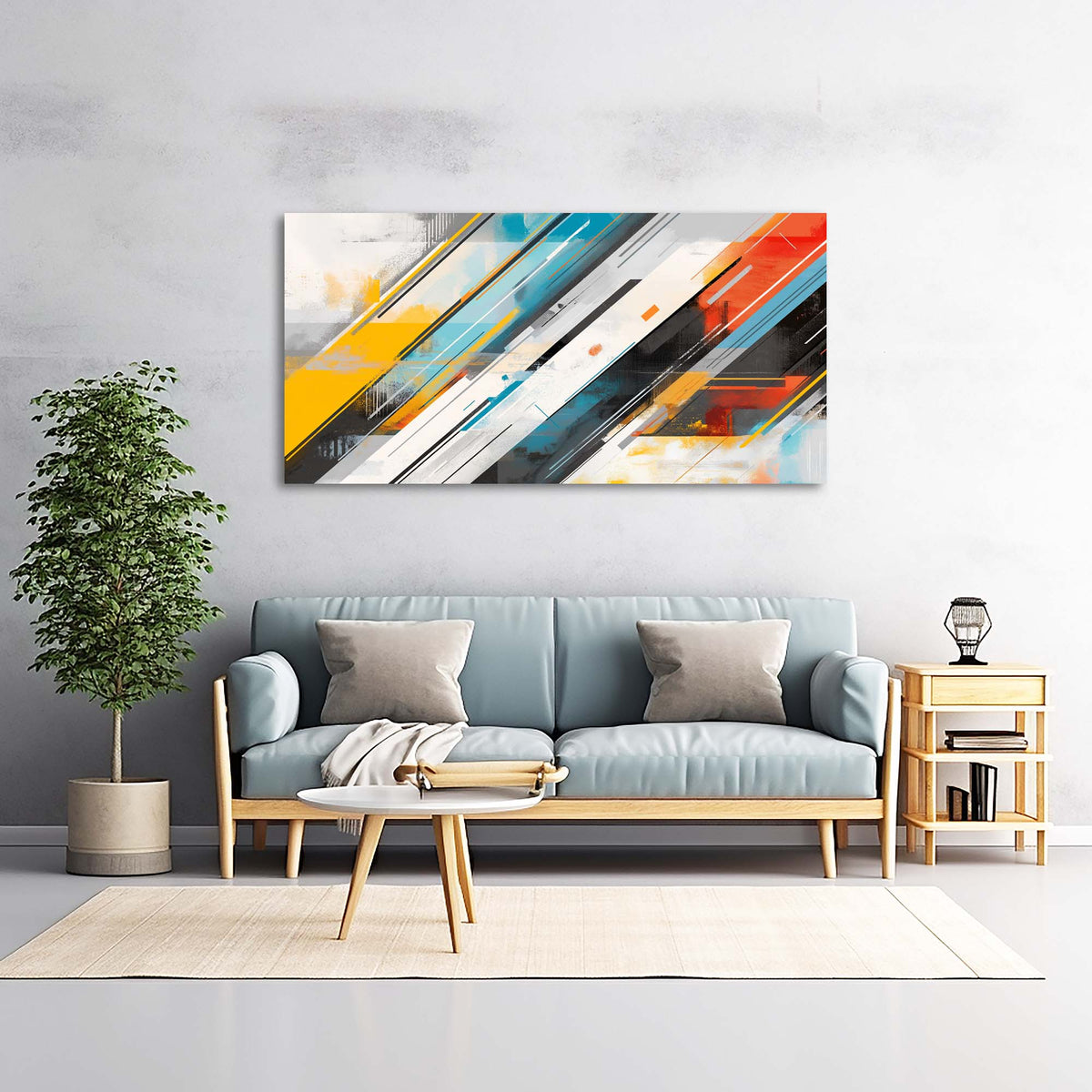 Black Black and White Abstract Wall Art Modern Canvas Painting Prints Artwork Office Hallway Bedroom Living Room Decor