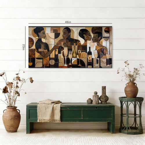 Black Black and White Abstract Wall Art for Living Room Canvas Painting Prints Artwork Family Bedroom Office Decor