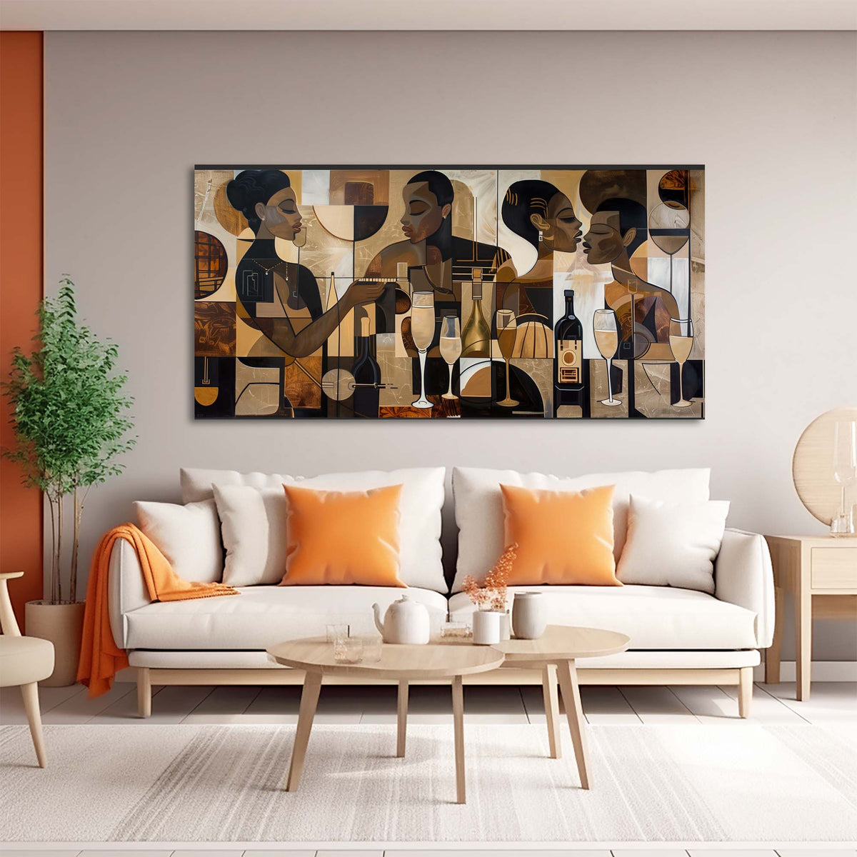 Black Black and White Abstract Wall Art for Living Room Canvas Painting Prints Artwork Family Bedroom Office Decor