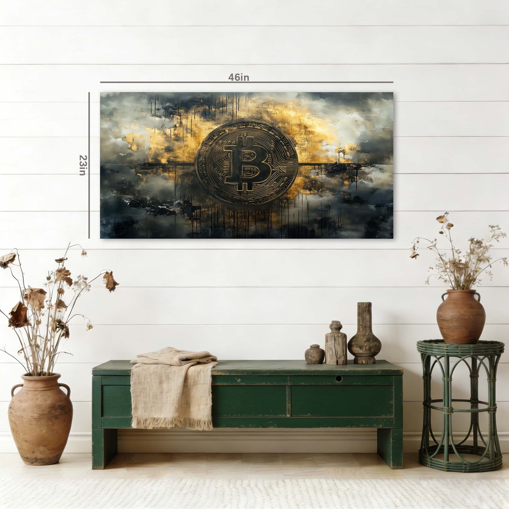 White Nature Wall Art for Living Room Canvas Painting Prints Art Deco Artwork Office Bedroom Decor