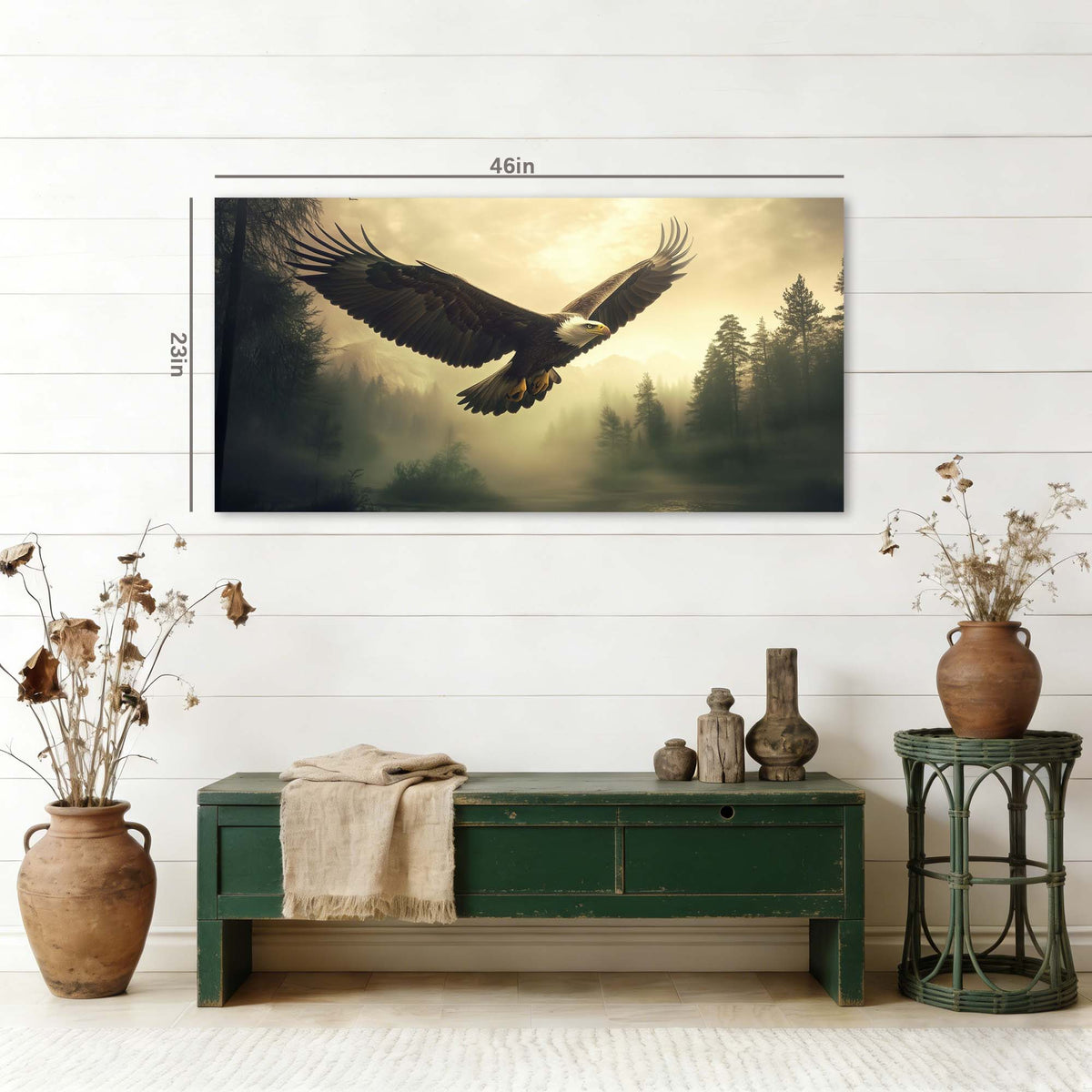 Red Mysterious Nature Wall Art Canvas Painting Prints Artwor Office Bedroom Living Room Decor