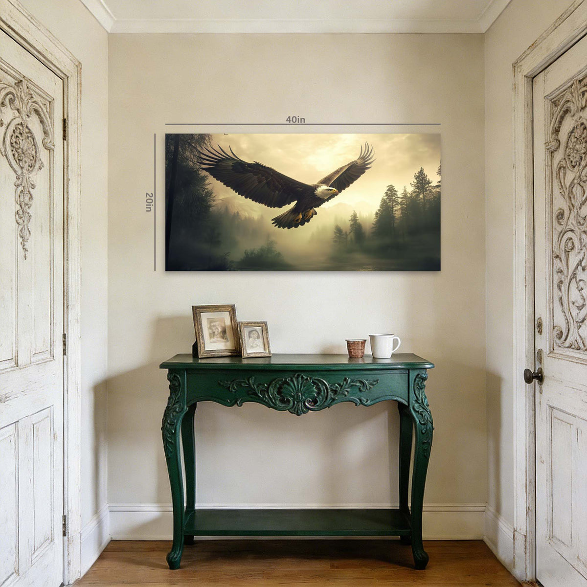 Red Mysterious Nature Wall Art Canvas Painting Prints Artwor Office Bedroom Living Room Decor