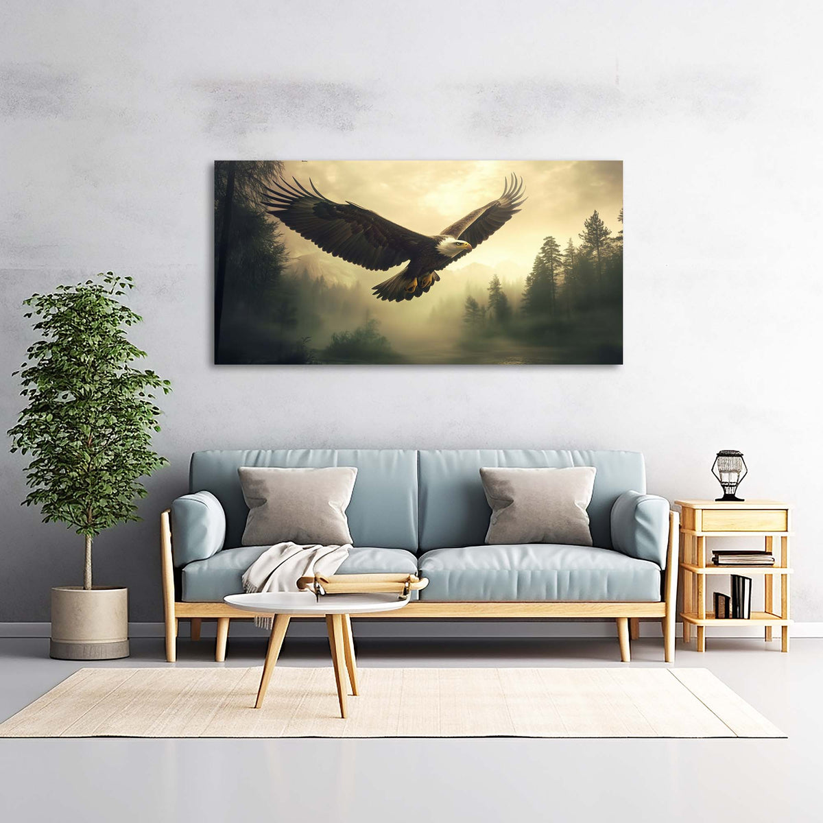Red Mysterious Nature Wall Art Canvas Painting Prints Artwor Office Bedroom Living Room Decor