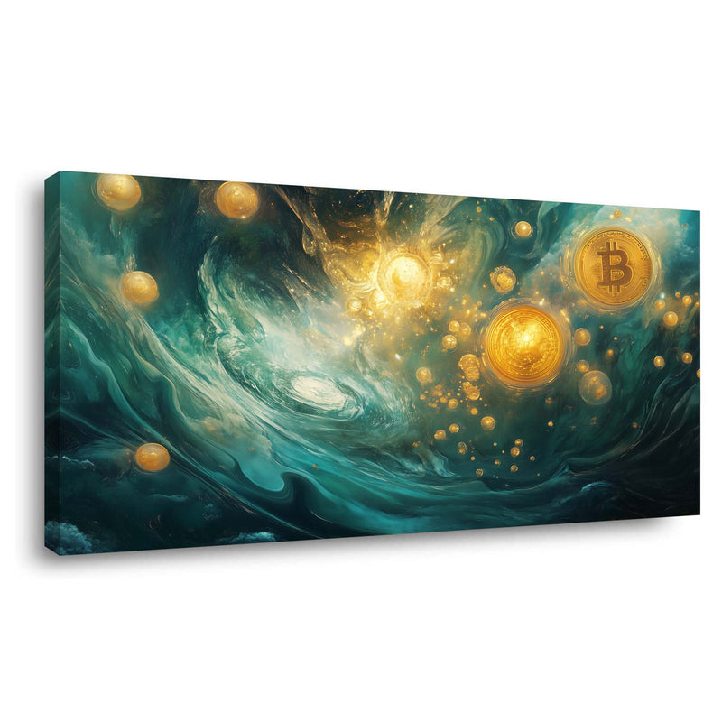 Red Mysterious Horror Wall Art Canvas Painting Prints Artwor Office Bedroom Living Room Decor