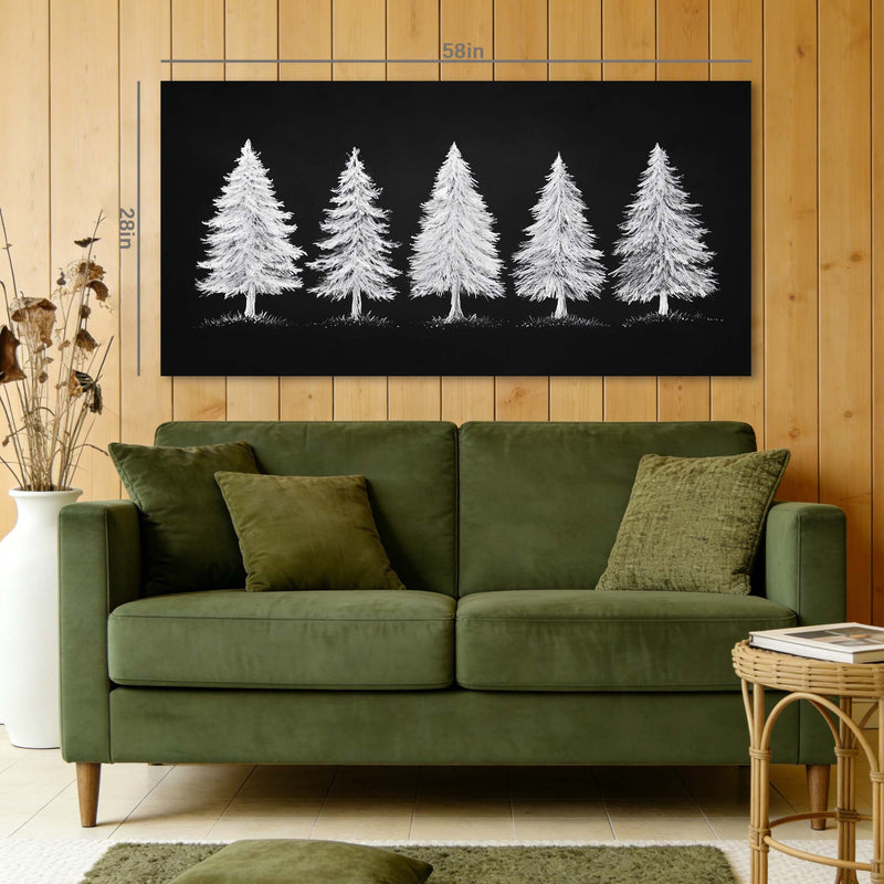 White Nature Wall Art Paintings Print Canvas Painting Prints Modern Artwork Office Living Room Over the Couch Bedroom Decor