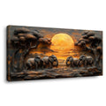 Brown Wildlife Nature Canvas Wall Art for Living Room Prints Artwork Bedroom Office Decor