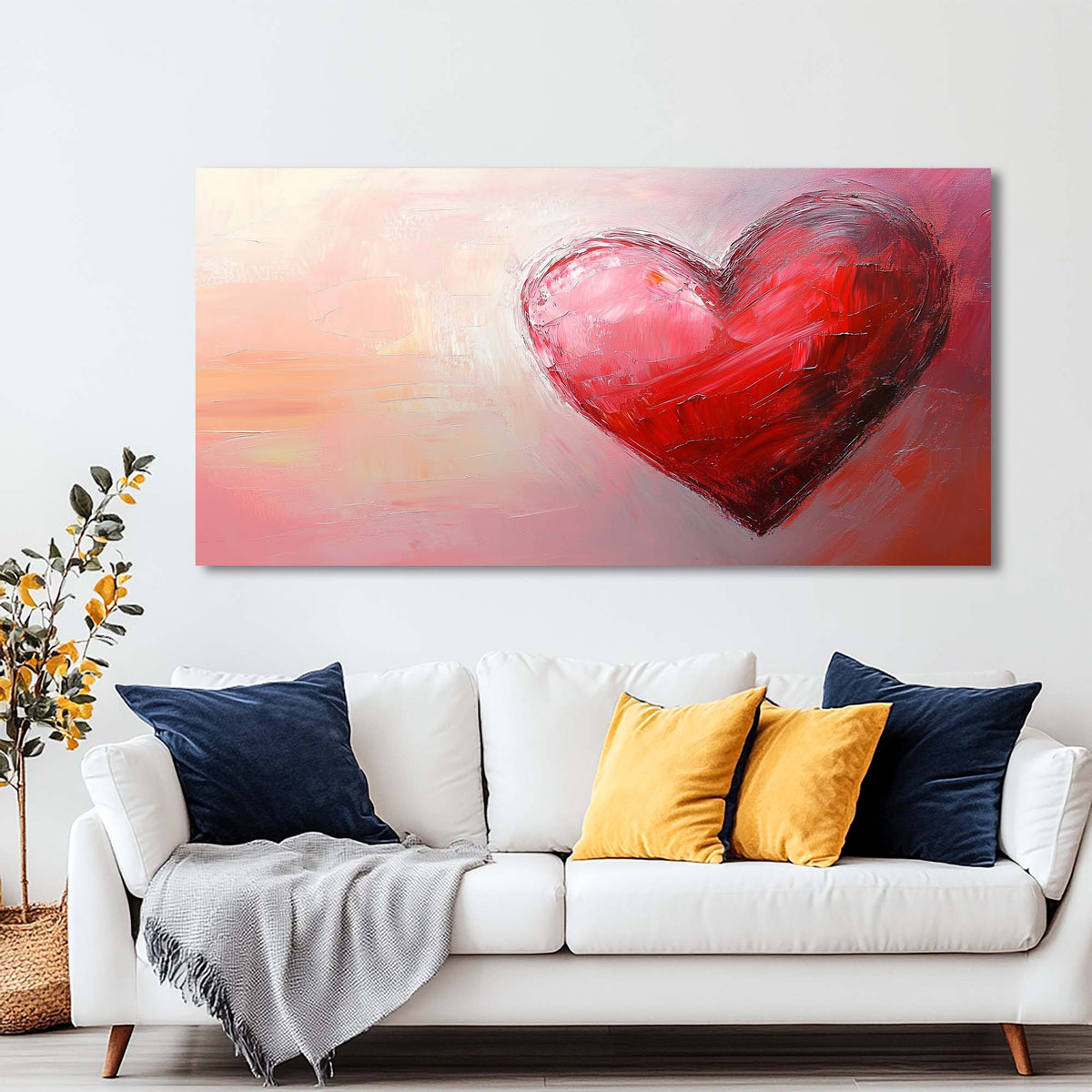 Pink Black and White Abstract Wall Art Art Deco Painting Prints Canvas Artwork Living Room Family Bedroom Office Decor