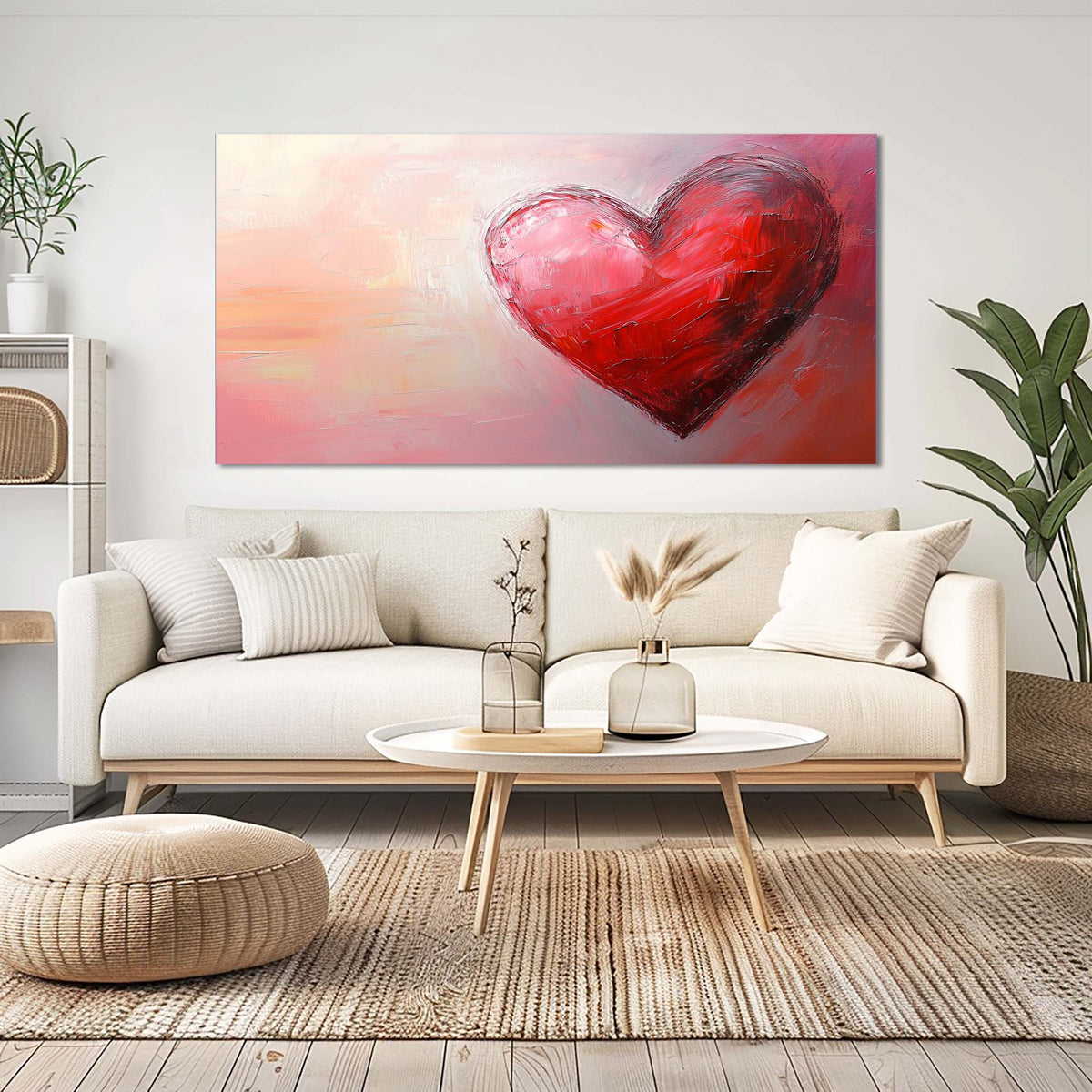 Pink Black and White Abstract Wall Art Art Deco Painting Prints Canvas Artwork Living Room Family Bedroom Office Decor