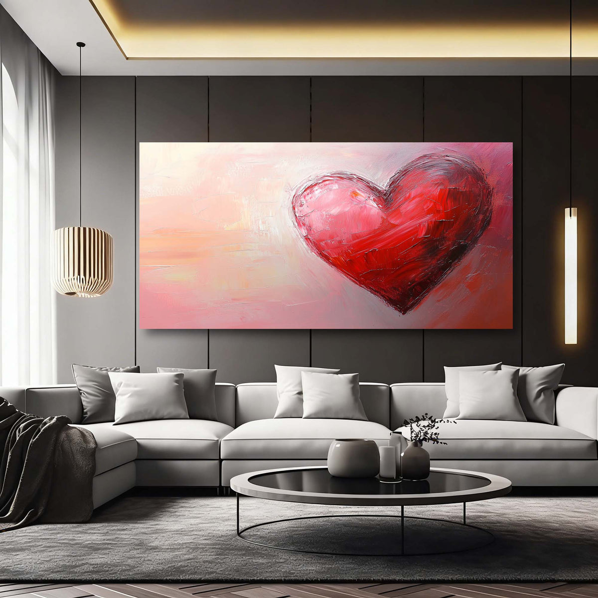 Pink Black and White Abstract Wall Art Art Deco Painting Prints Canvas Artwork Living Room Family Bedroom Office Decor