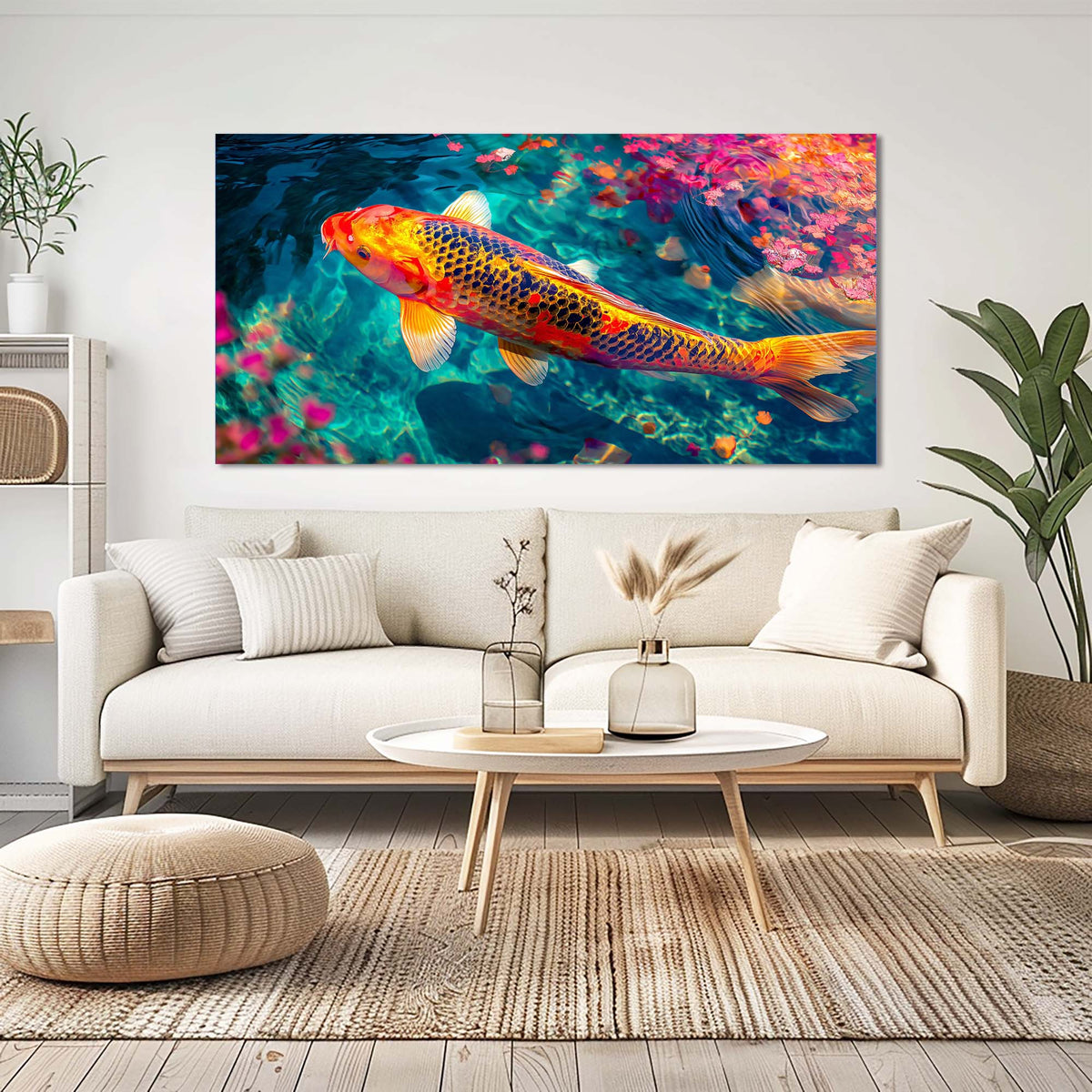Pink Black and White Abstract Wall Art Canvas Painting Prints Artwor Office Bedroom Living Room Decor