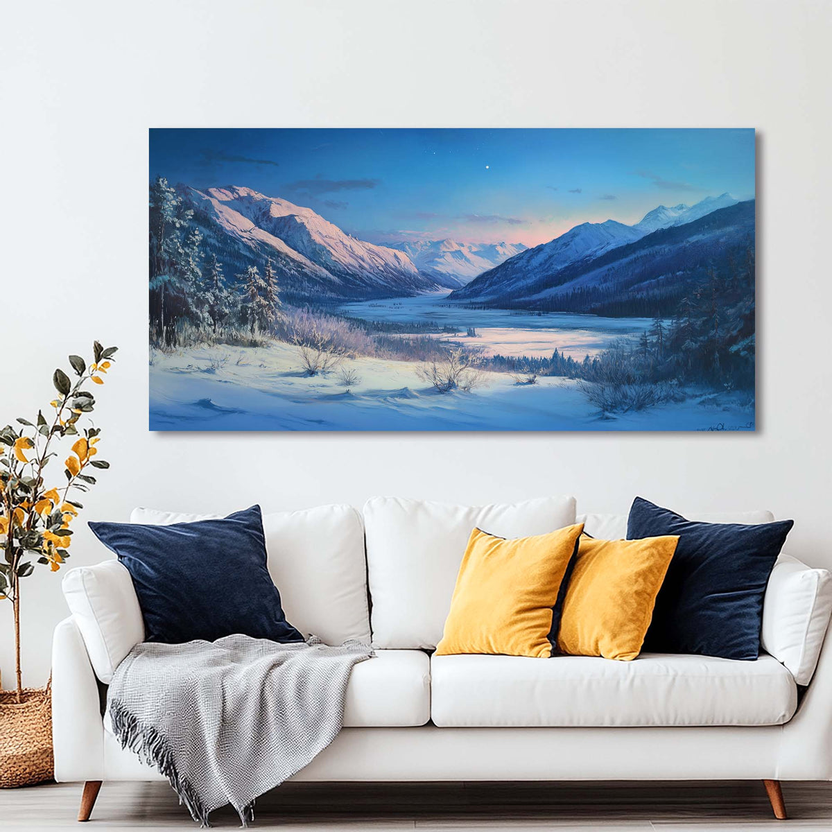 Pink Wildlife Nature Wall Art Art Deco Painting Prints Canvas Artwork Living Room Family Bedroom Office Decor
